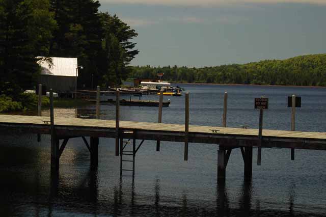 Lac La Belle harbor